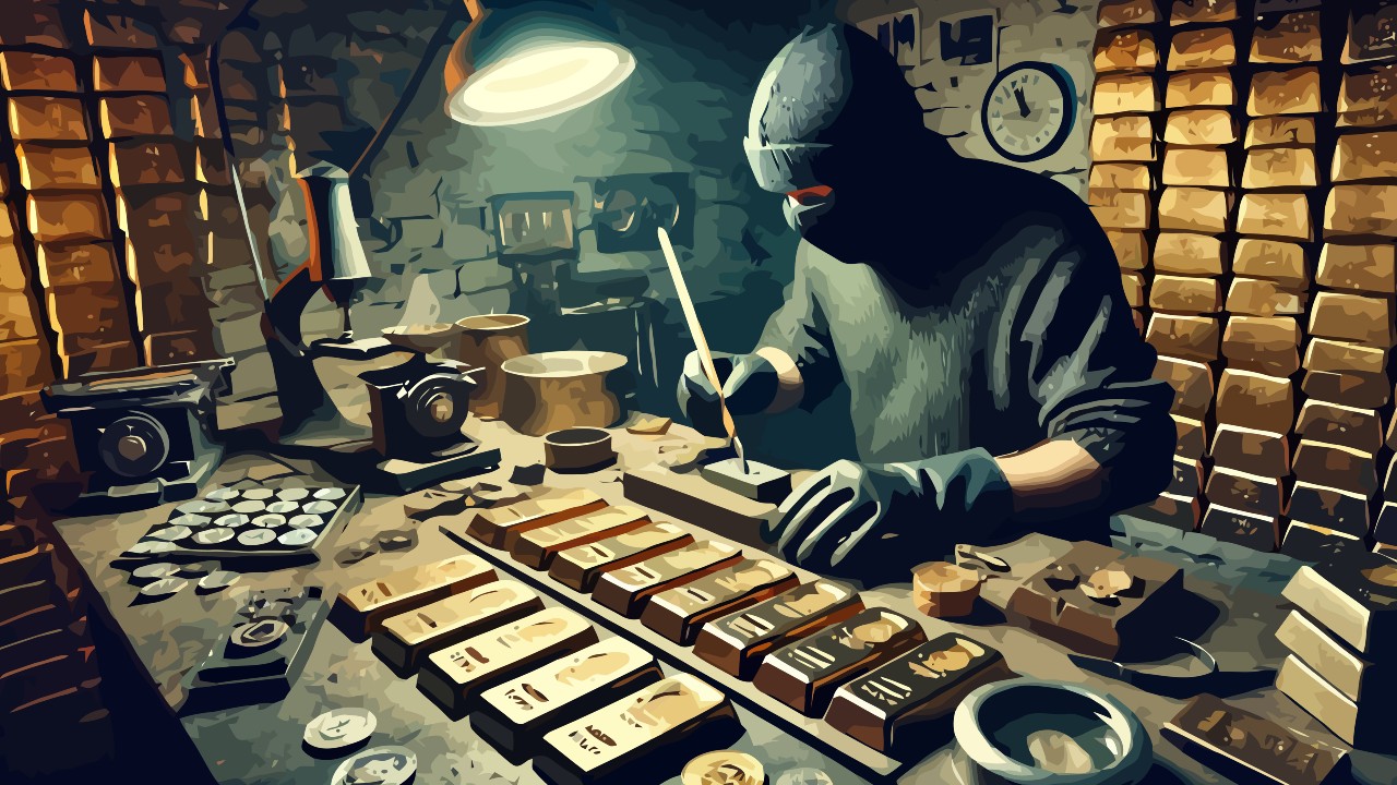 Tutti i Metodi per Fabbricare Oro e Argento Falso