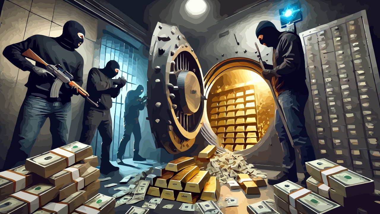 I 9 Furti di Oro e Preziosi Più Importanti della Storia
