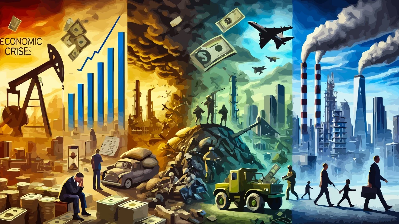 End of Crises: Inflation, War or Production