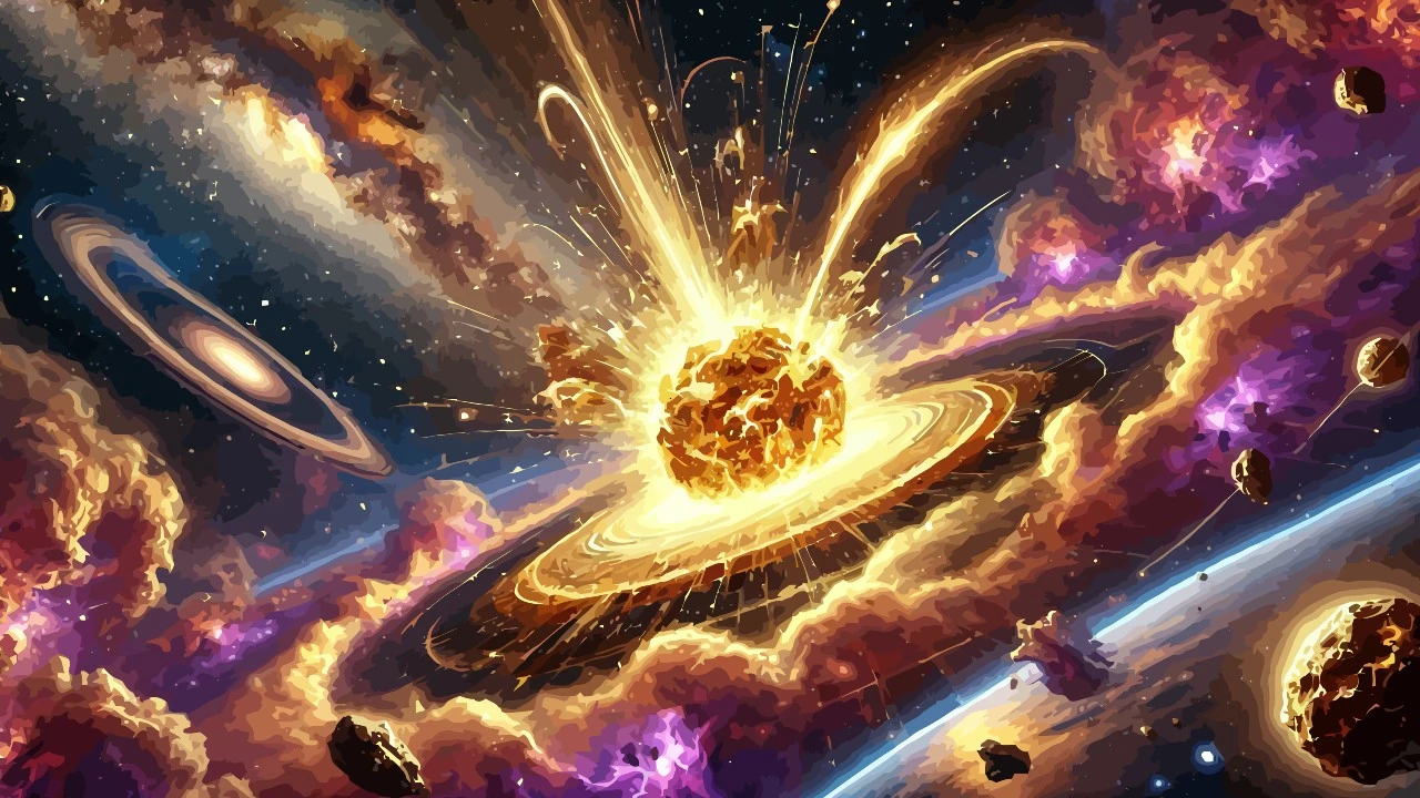 The Origins of Gold: From the Stars to Planet Earth