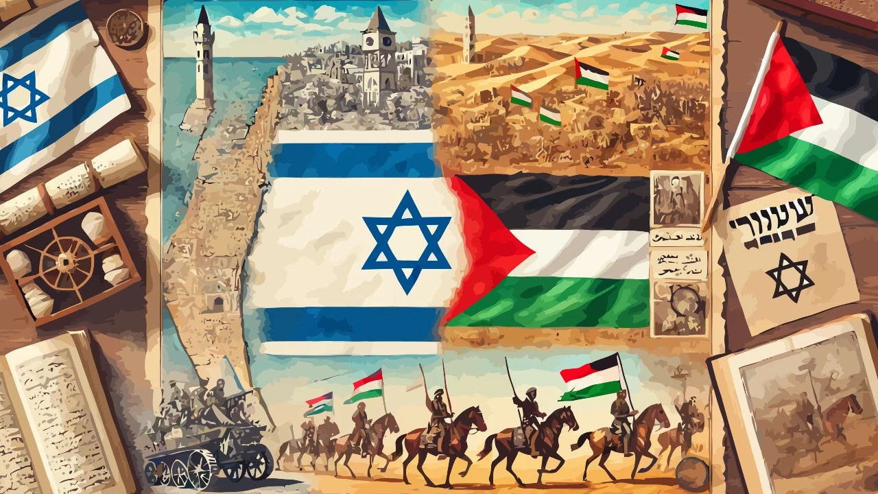Le Origini delle Bandiere Israeliana e Palestinese